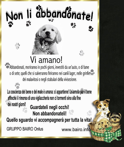 Non Abbandonateli